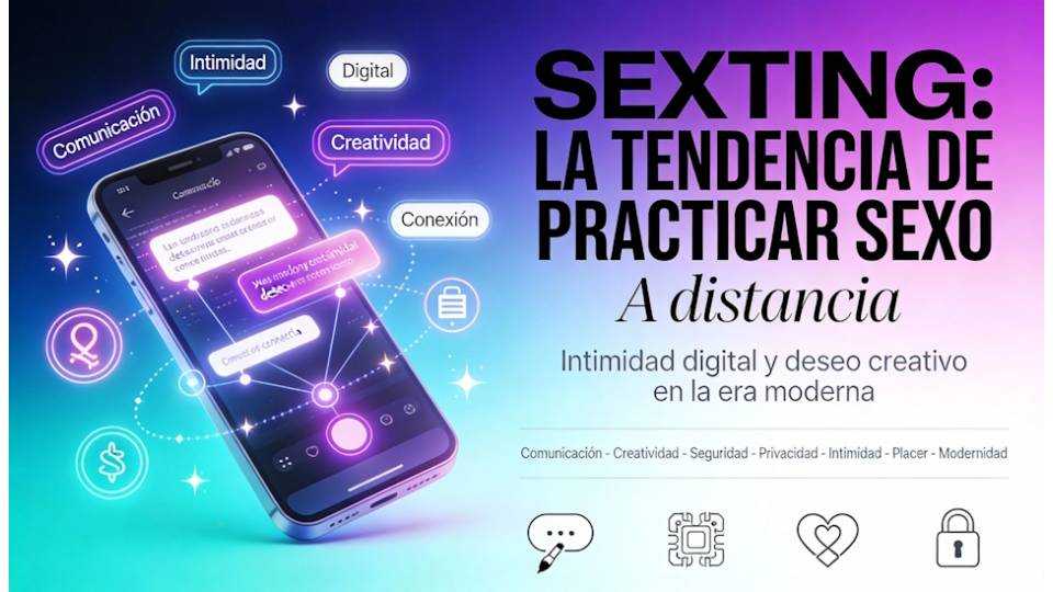 Sexting: la tendencia de practicar sexo a distancia.